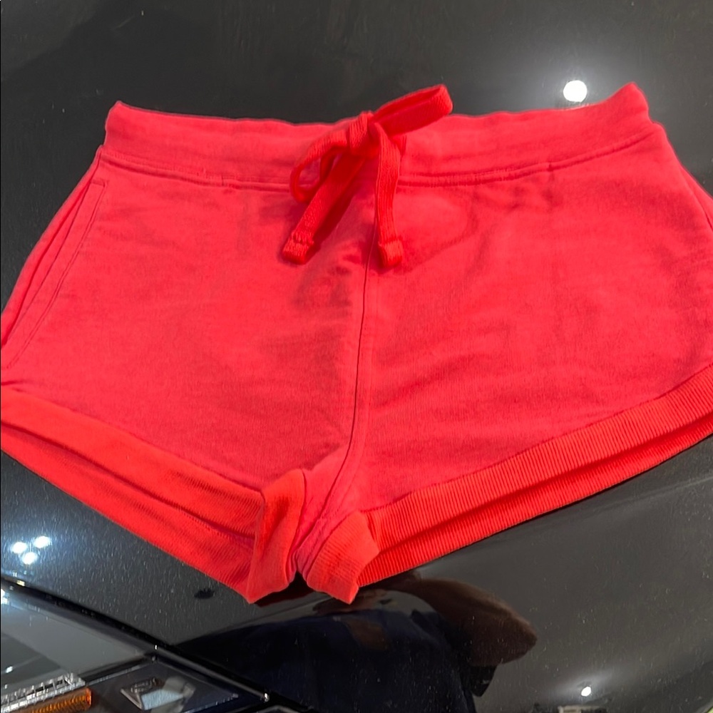FP Movement by Free People Bright Red Athletic Lounge Shorts